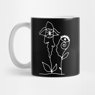 flower face Mug